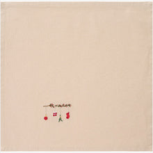 Load image into Gallery viewer, Cloth napkins - branch w/red berries

