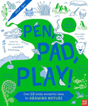 Load image into Gallery viewer, Pen pad play:  drawing nature book
