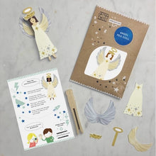 Load image into Gallery viewer, Make your own angel peg doll

