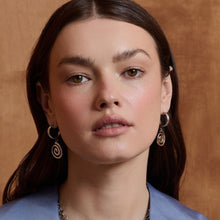 Load image into Gallery viewer, Astrid hoop earrings - silver
