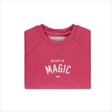 Load image into Gallery viewer, Believe in magic sweatshirt - berry
