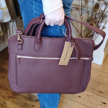 Load image into Gallery viewer, Balsas laptop bag - burgundy
