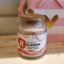 Load image into Gallery viewer, Bath salts jar with spoon
