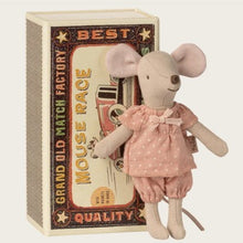 Load image into Gallery viewer, Mouse big sister in a matchbox
