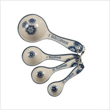 Load image into Gallery viewer, Blue willow floral measuring spoons
