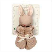 Load image into Gallery viewer, Bunny comforter - taupe
