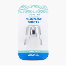 Load image into Gallery viewer, Champagne stopper - silver
