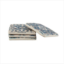 Load image into Gallery viewer, Mediterranean mosaic coasters - set of 4
