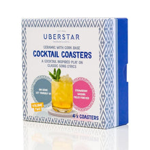Load image into Gallery viewer, Cocktail coasters - set of 4 - volume 2
