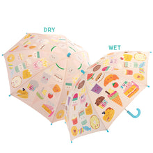 Load image into Gallery viewer, Colour changing umbrella - sweet treats

