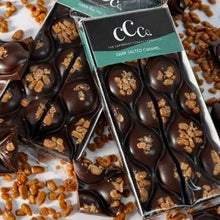 Load image into Gallery viewer, Dark choc sea salt &amp; caramel barrel bar
