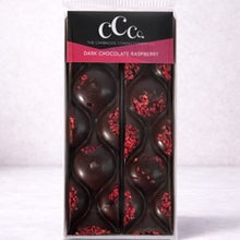 Load image into Gallery viewer, Dark choc &amp; raspberry barrel bar
