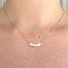Load image into Gallery viewer, Everyday beaded pearl necklace
