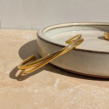 Load image into Gallery viewer, Everyday duo bangle - gold
