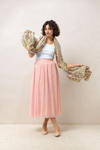Load image into Gallery viewer, Flower arch scarf - sage
