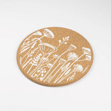 Load image into Gallery viewer, Cork mats - flowers
