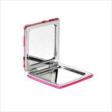 Load image into Gallery viewer, Flowers compact mirror
