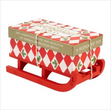 Load image into Gallery viewer, Christmas mini sleigh - general knowledge trivia
