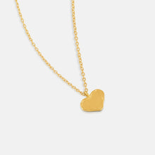 Load image into Gallery viewer, Belle heart necklace - gold
