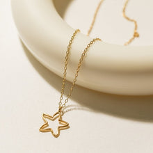 Load image into Gallery viewer, Star necklace - gold
