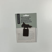 Load image into Gallery viewer, Recycled leather bookmark
