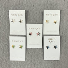 Load image into Gallery viewer, Ceramic stars stud earrings
