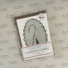 Load image into Gallery viewer, Christmas cards (10 pack) - candy cane
