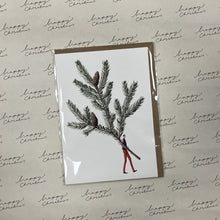 Load image into Gallery viewer, Christmas card - spruce
