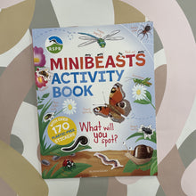 Load image into Gallery viewer, Mini beasts activity book
