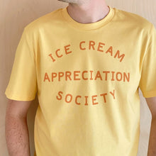 Load image into Gallery viewer, Ice cream appreciation society adults t-shirt
