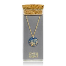 Load image into Gallery viewer, Ink fleur necklace
