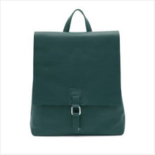 Load image into Gallery viewer, Leather square buckle backpack
