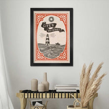 Load image into Gallery viewer, Life's what you make it framed print
