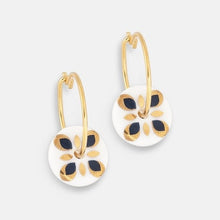 Load image into Gallery viewer, Midnight mosaic earrings

