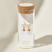 Load image into Gallery viewer, Mulberry star earrings
