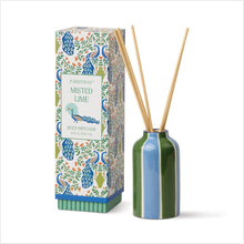 Load image into Gallery viewer, Peacock ceramic diffuser - misted lime
