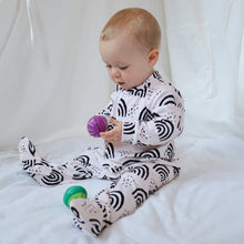 Load image into Gallery viewer, Milky rainbow sleepsuit
