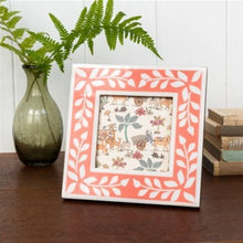 Load image into Gallery viewer, Resin picture frame - square - mustard yellow
