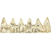 Load image into Gallery viewer, Sequin crown - gold
