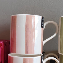 Load image into Gallery viewer, Stripe mug - olive
