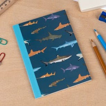 Load image into Gallery viewer, Sharks tube of colouring pencils
