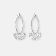 Load image into Gallery viewer, Delphi earrings - silver
