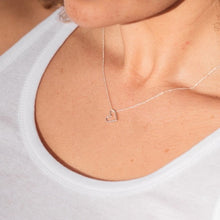 Load image into Gallery viewer, Heart necklace - silver
