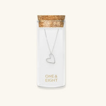 Load image into Gallery viewer, Heart necklace - silver
