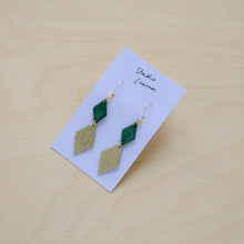 Load image into Gallery viewer, Sofie dangle suede earrings - various colours
