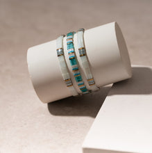 Load image into Gallery viewer, Sol &amp; Sea flat bracelet - white
