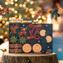Load image into Gallery viewer, Spiced orange wooden garland
