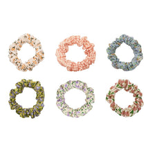 Load image into Gallery viewer, Spring floral scrunchies pack
