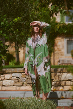 Load image into Gallery viewer, Stork gown - pea green
