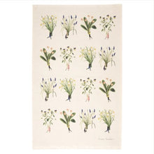 Load image into Gallery viewer, Spring flowers tea towel - multi
